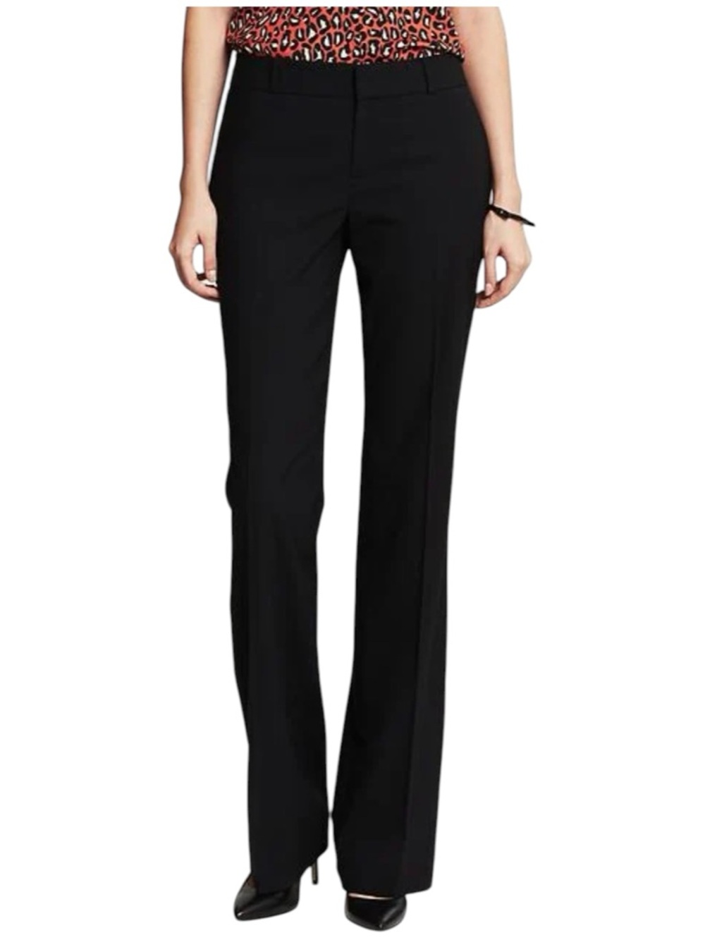 Banana Republic Martin Fit Black Dress Pants Size 8S